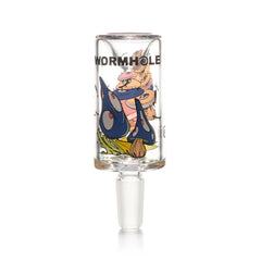 Psychedelic Mushroom Clear Long Bowl - Discreet Smoker