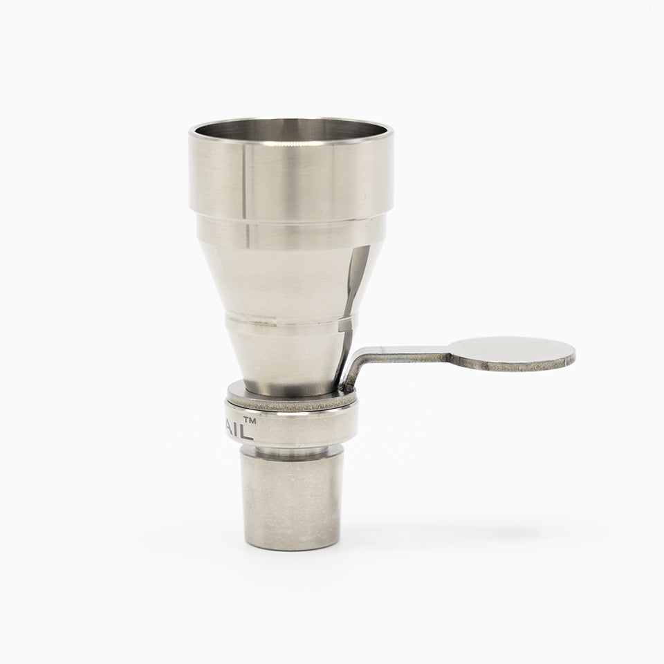 Titanium Flower Bowl - Discreet Smoker