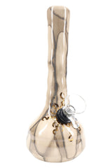 Ancient Creations Ceramics 6″ Ceramic Beaker Bong – 22K Gold – US-Made - Discreet Smoker