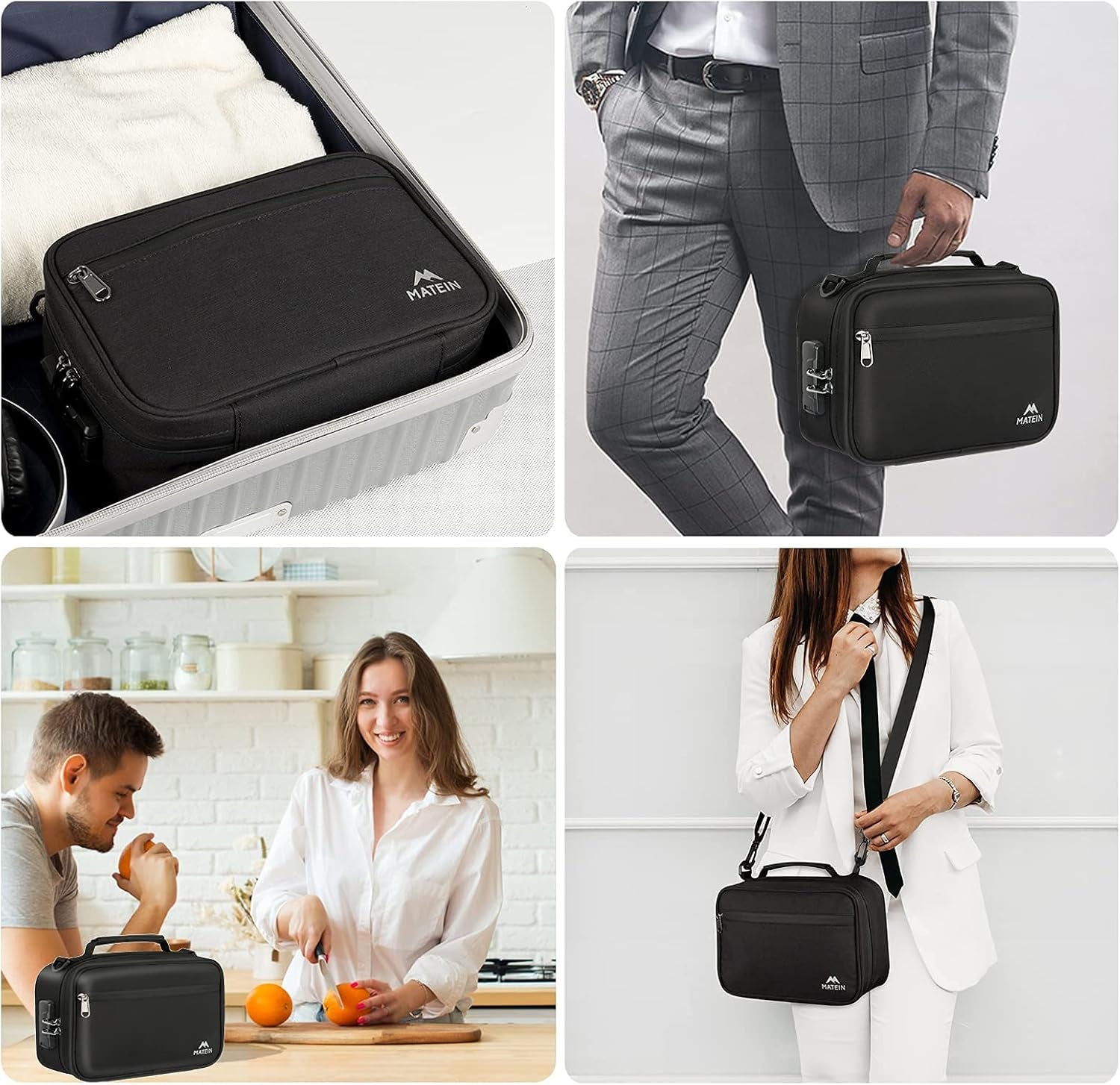MATEIN Smell Proof Bag, Odor Proof Bags, Stash Box Container