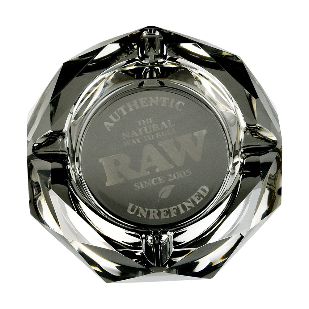 RAW Prism Glass Ashtray | 4.5"