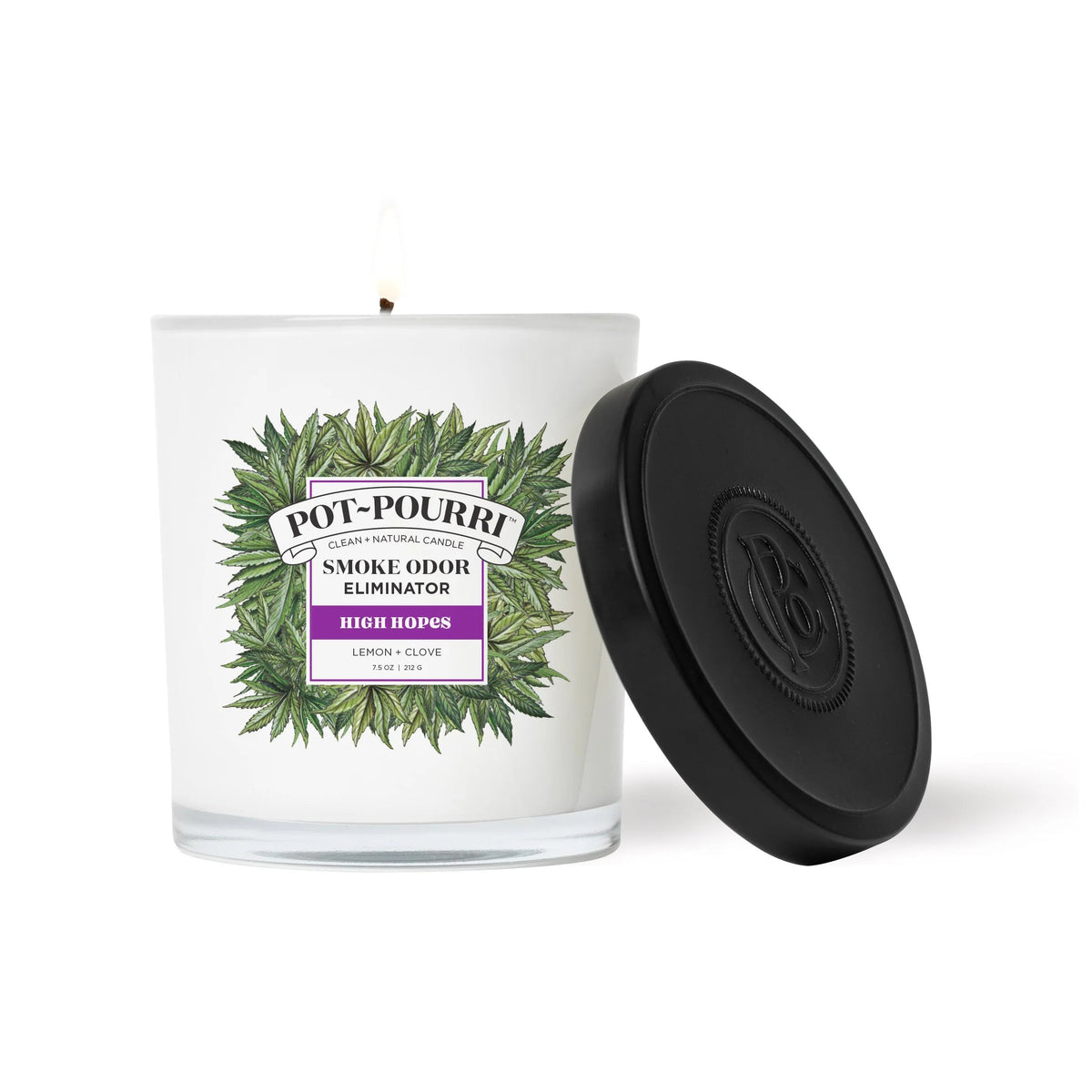 Pot~Pourri Smoke Odor Eliminator Candle - Discreet Smoker