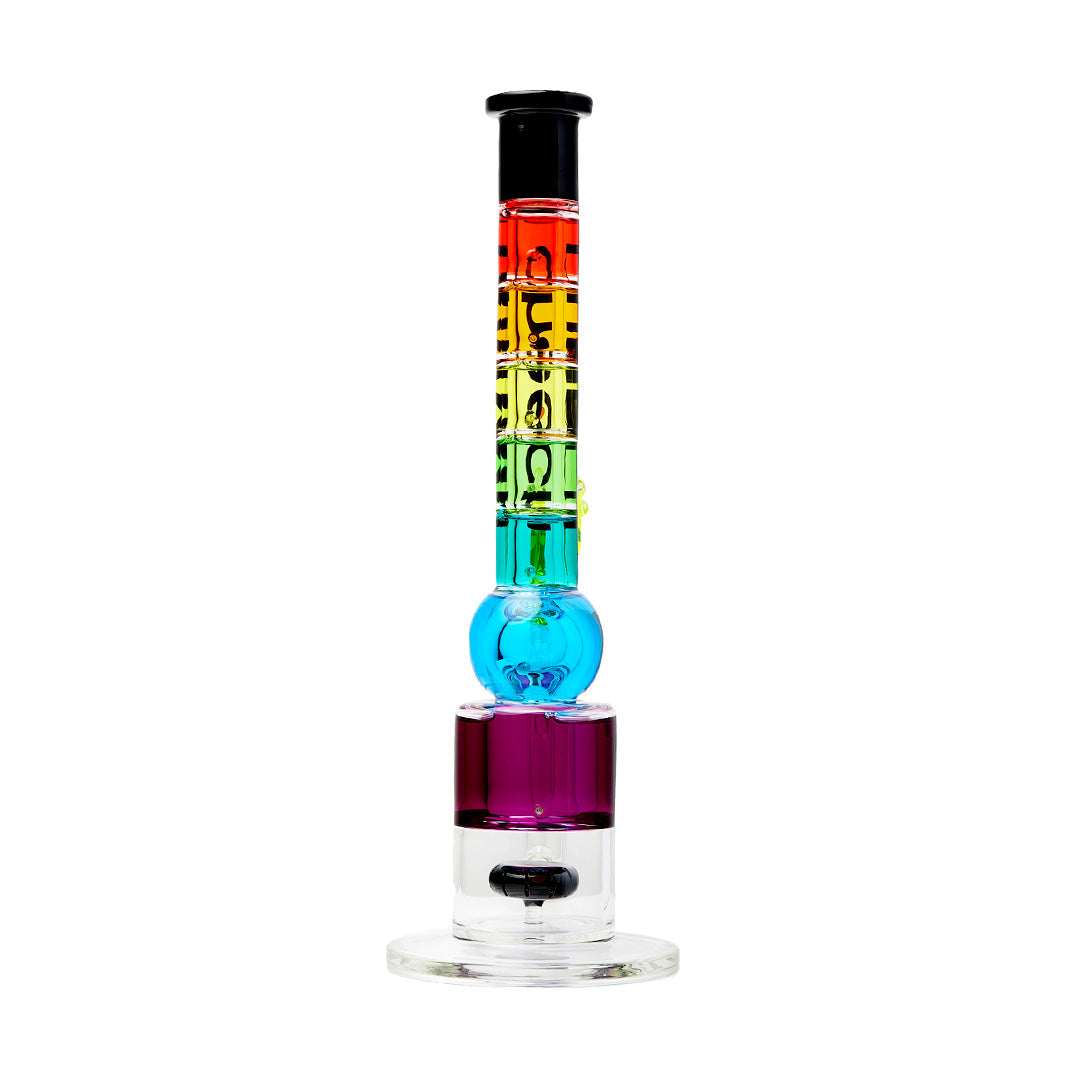 Cheech Glass 18" Rainbow Glycerin Water Pipe