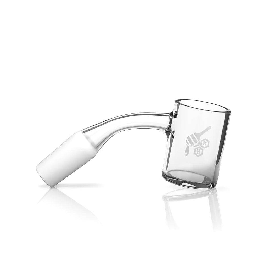 FLAT TOP ORIGINAL QUARTZ BANGER - 45° DEGREE | YL - Discreet Smoker