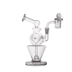 MJ Arsenal Gemini Mini Dab Rig - Discreet Smoker