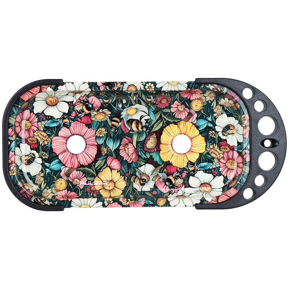Pulsar Elevated Cone Rolling Tray Console | 9.25"x4.25" - Discreet Smoker
