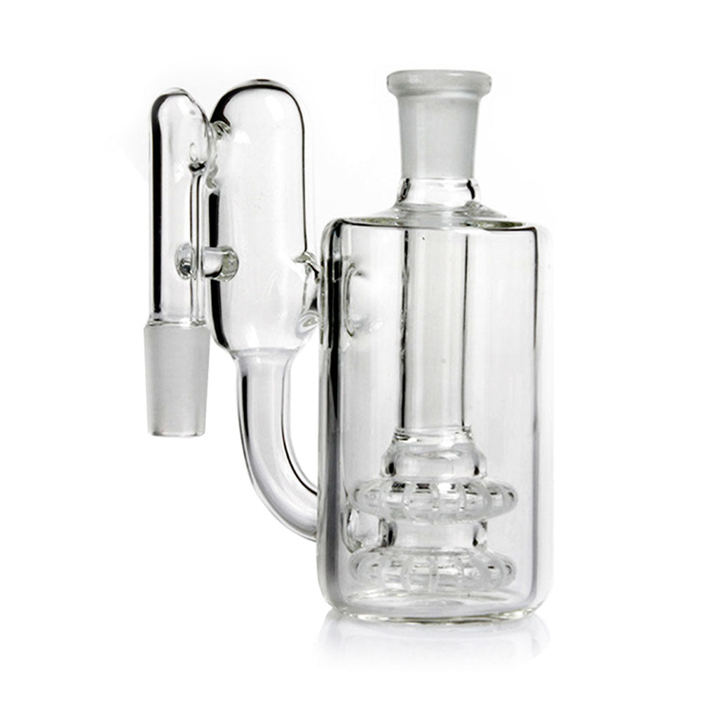 RECYCLER DROPDOWN ASH CATCHER WITH MATRIX PERC - Discreet Smoker