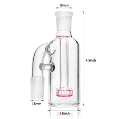 18mm 90 degree Ash Catcher Pink
