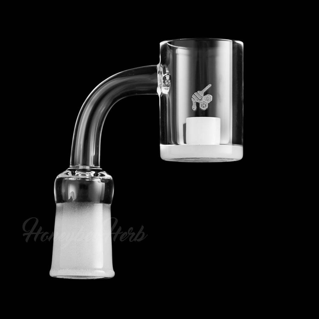 HONEY & MILK CORE REACTOR QUARTZ BANGER - 90° DEGREE | YL - Discreet Smoker