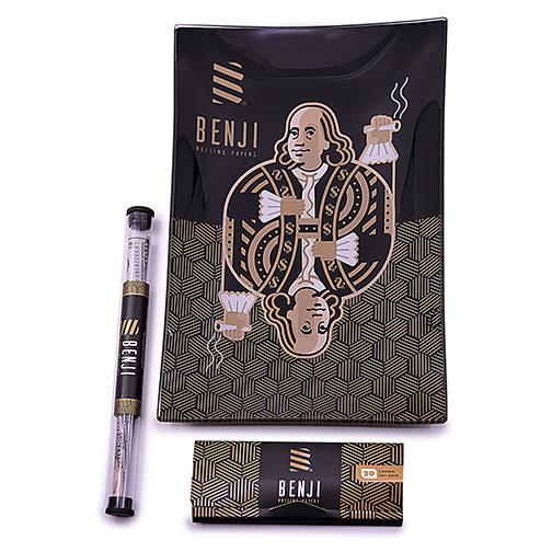 Benji - Shatter-Resistant Glass Tray Kit - King Franklin - Discreet Smoker