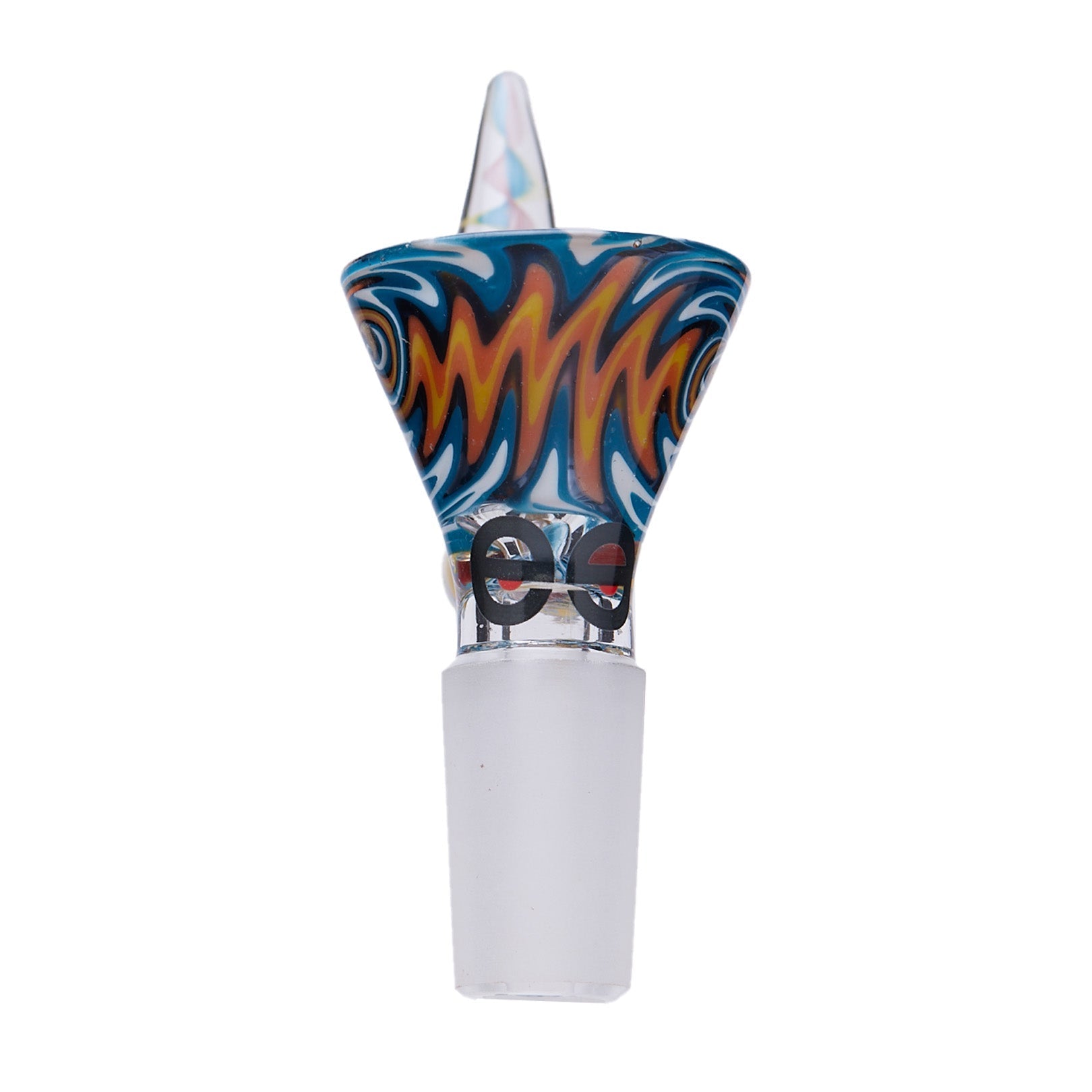 Cheech Glass 2" Wig Wag Dual Horn Bowl - Discreet Smoker