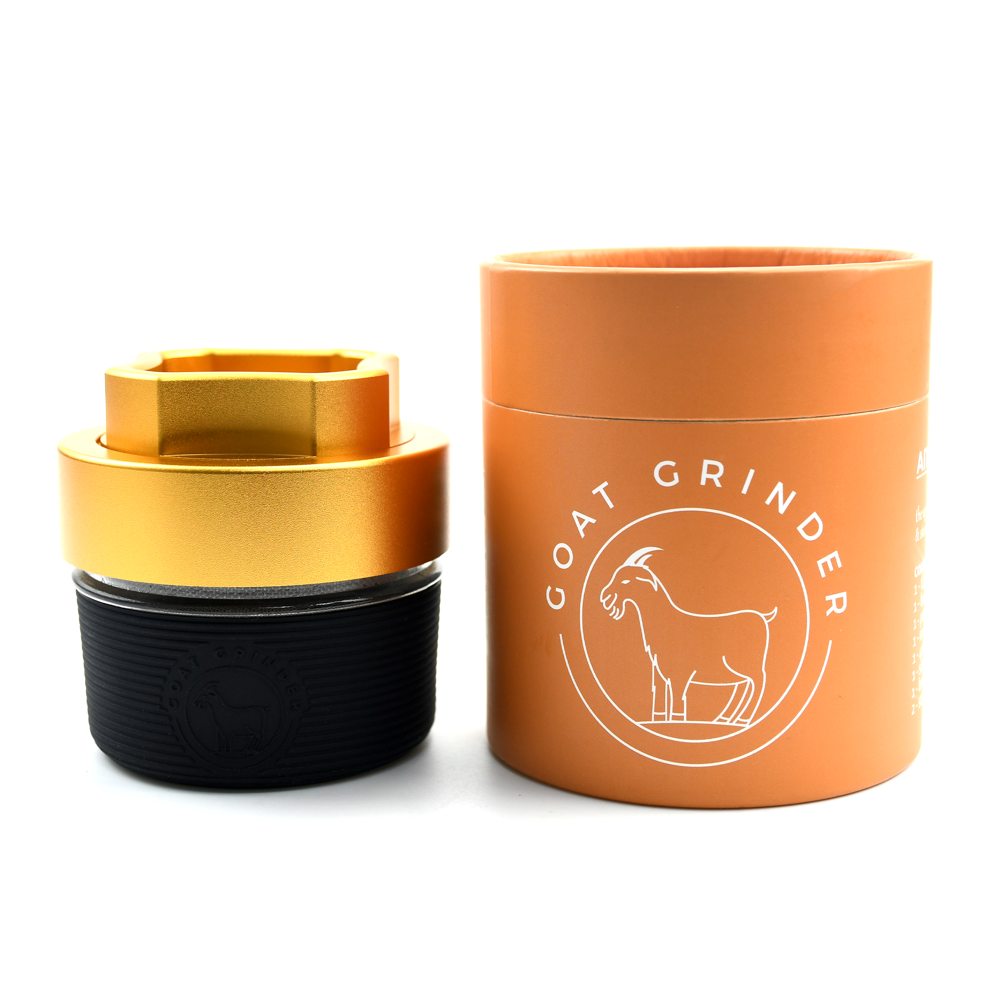 4 Piece Aluminum Herb Grinder | AITH v.I – OG - Discreet Smoker