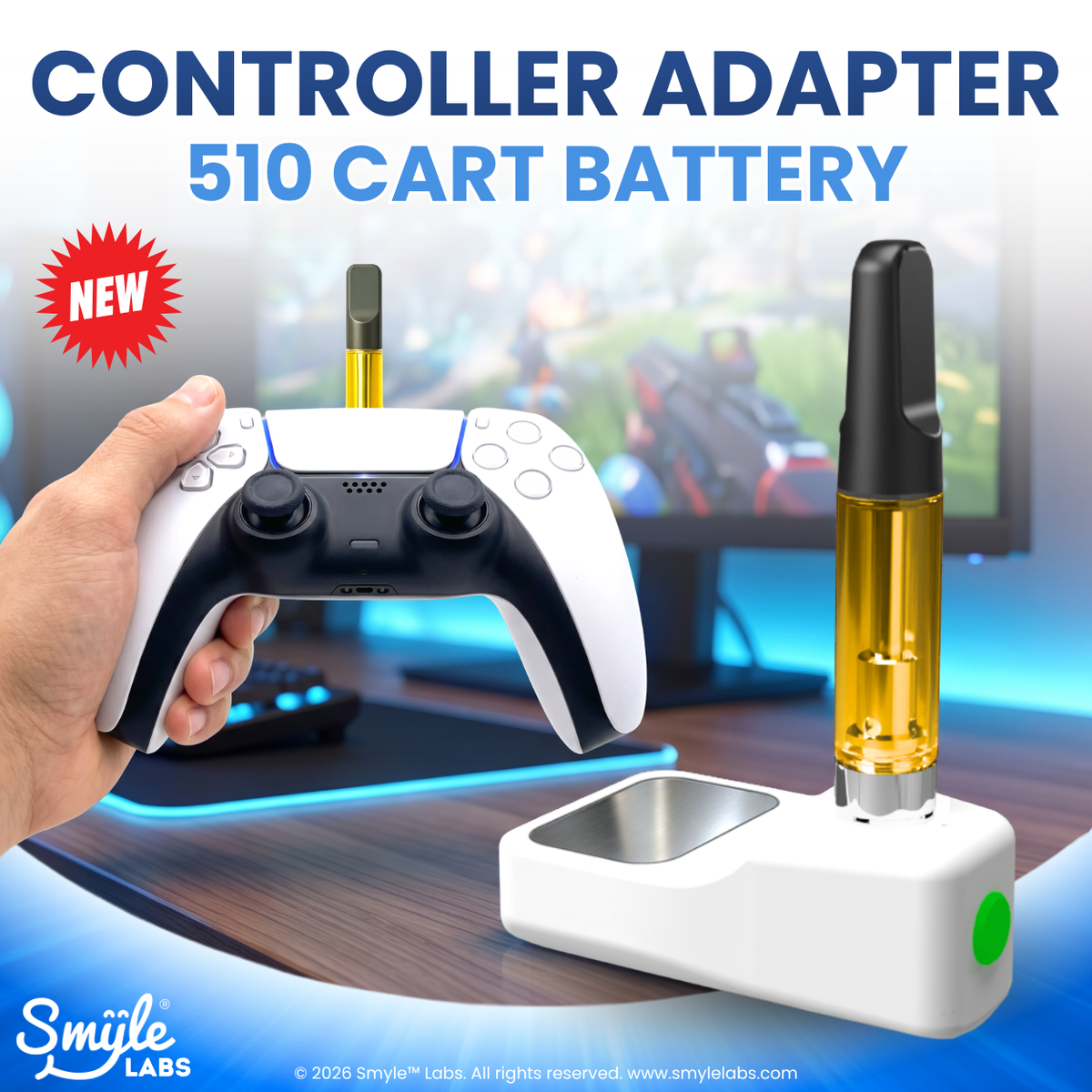 Smyle Labs Controller Adapter 510 Cart Battery