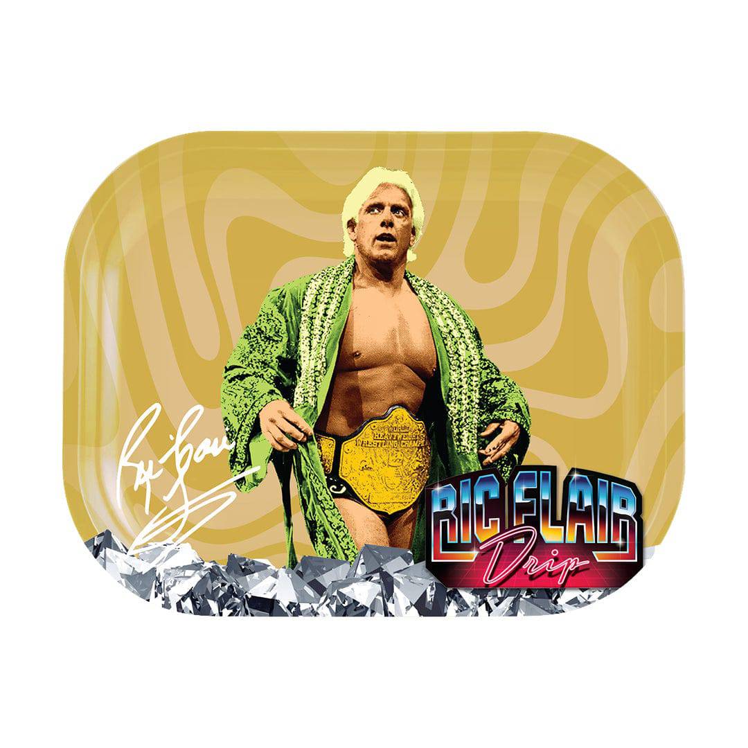 Ric Flair Drip Rolling Trays - Discreet Smoker