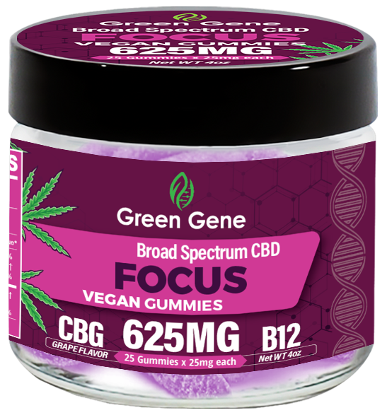 Green Genie Organic CBD Infused Mood Based Vegan Gummies - (625MG - 2500MG)