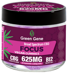 Green Genie Organic CBD Infused Mood Based Vegan Gummies - (625MG - 2500MG)