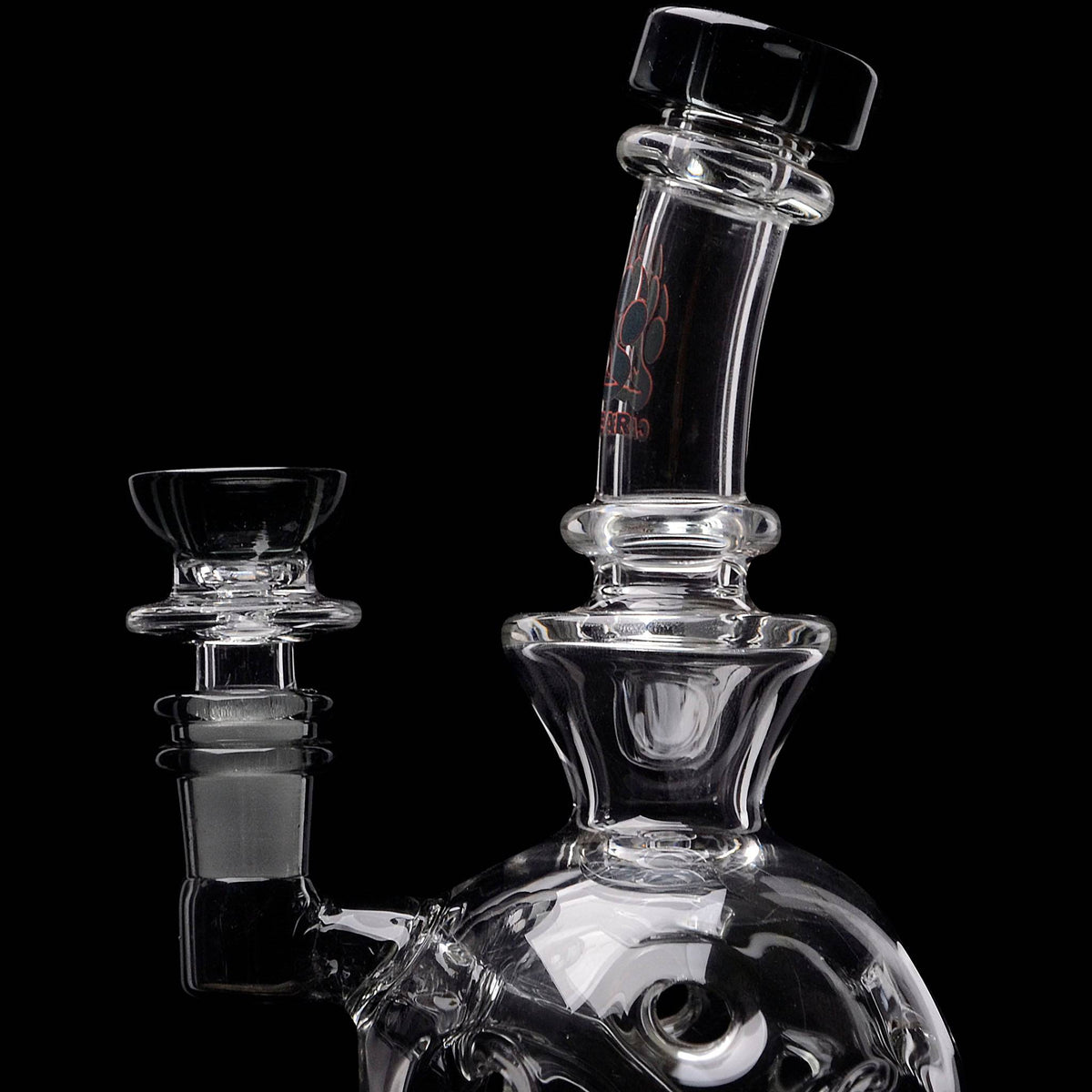 Calibear Exosphere Seed Of Life Dab Rig - Discreet Smoker
