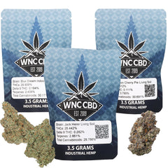 WNC CBD High THCA Indoor Living Soil Flower | 3.5g - Discreet Smoker
