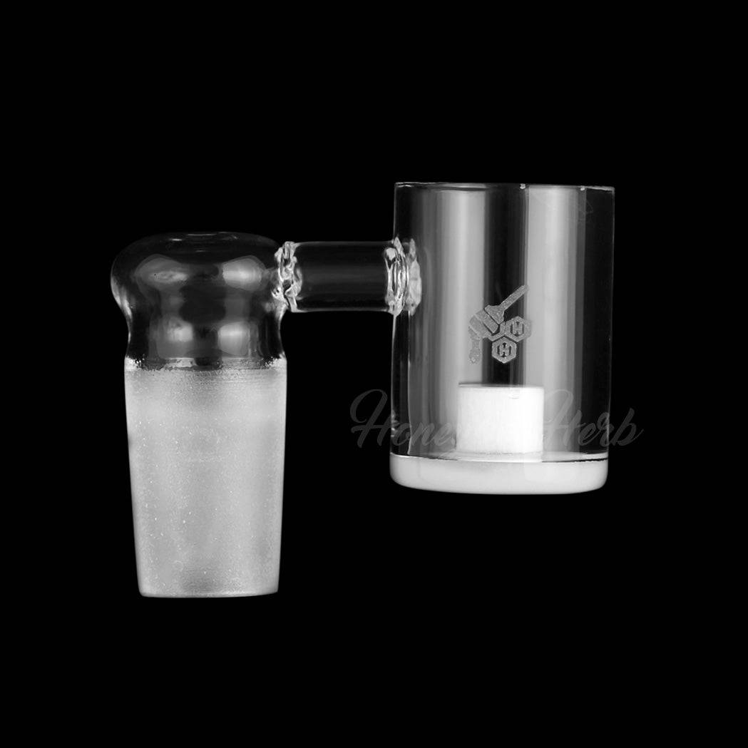 HONEY & MILK CORE REACTOR SIDECAR QUARTZ BANGER - 90° DEGREE | YL - Discreet Smoker