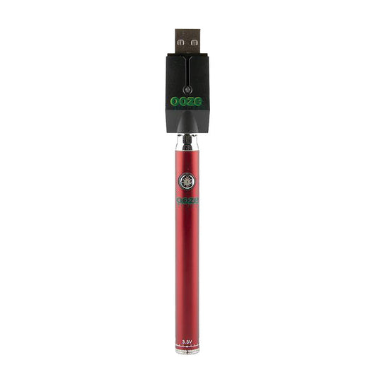 Ooze Slim Twist Vape Battery with Charger - Discreet Smoker