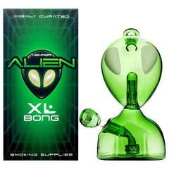 Hemper Alien Glass Water Pipe | 14mm F - Discreet Smoker