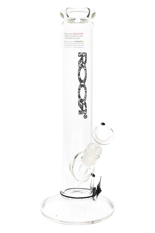 ROOR 14" Straight Shooter Zumo – Glass-on-Glass Heavyweight Tube - Discreet Smoker