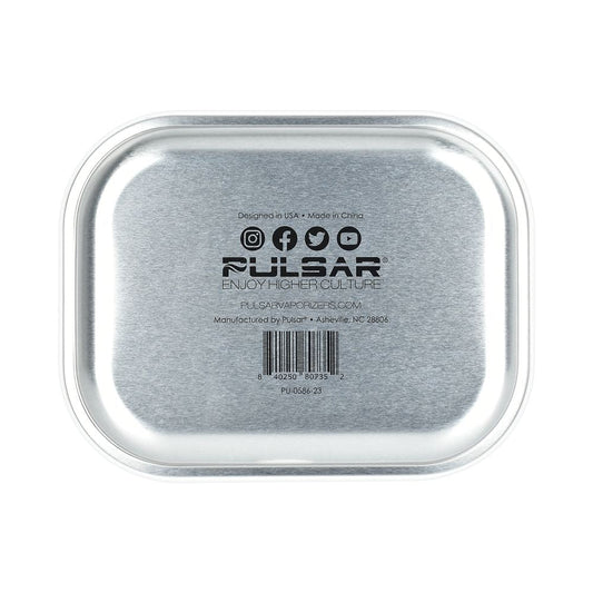 Pulsar Mini Metal Rolling Tray - Large Pineapples / 7"x5.5" - Discreet Smoker