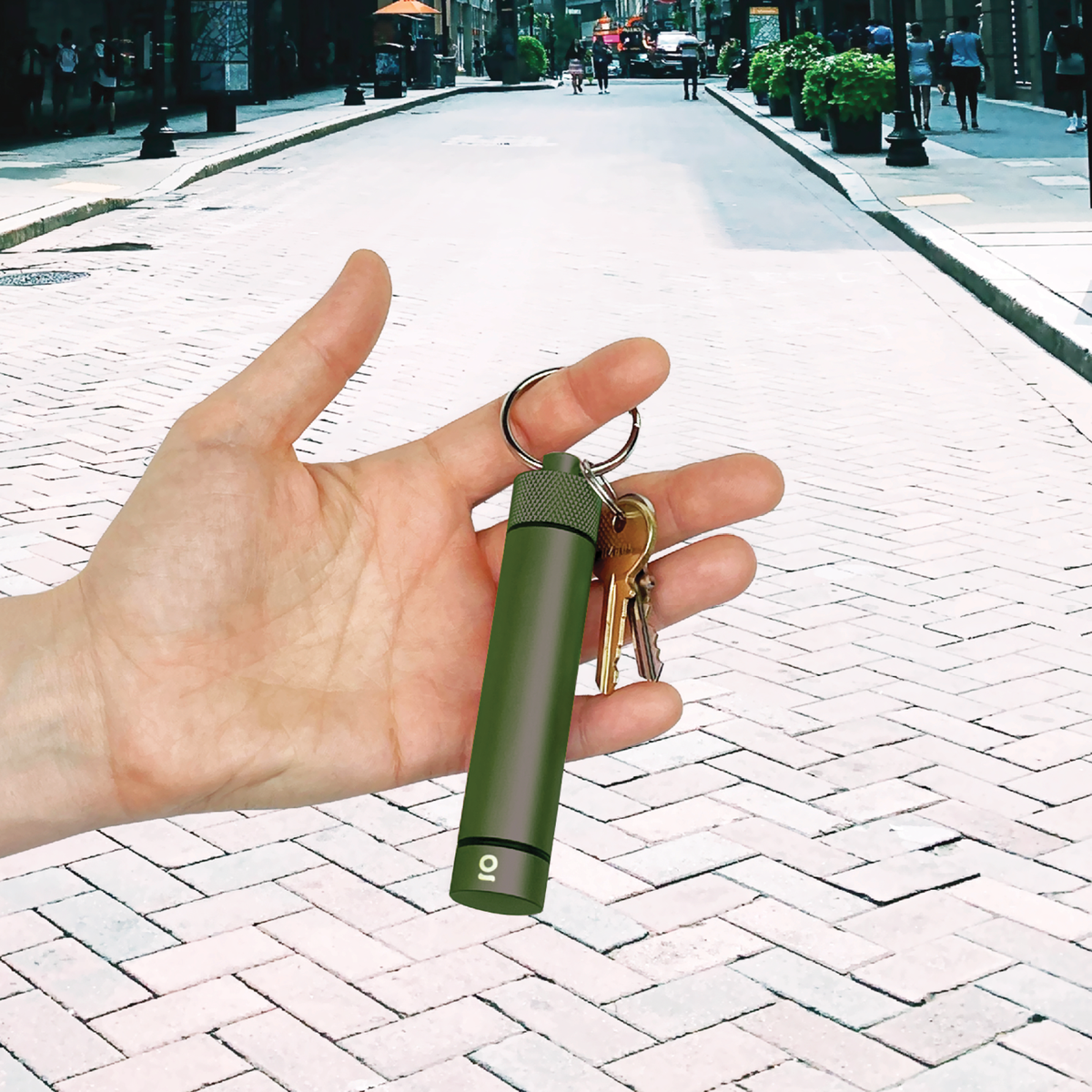 Ongrok Aluminum Storage Keychain - Discreet Smoker
