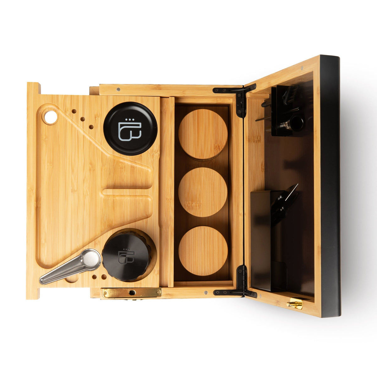 DISCOVERY 2.0 Storage Stash Box with Fingerprint Lock - Discreet Smoker