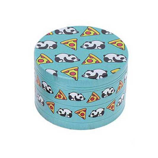 PANDA PIZZA WACKY GRINDER - Discreet Smoker