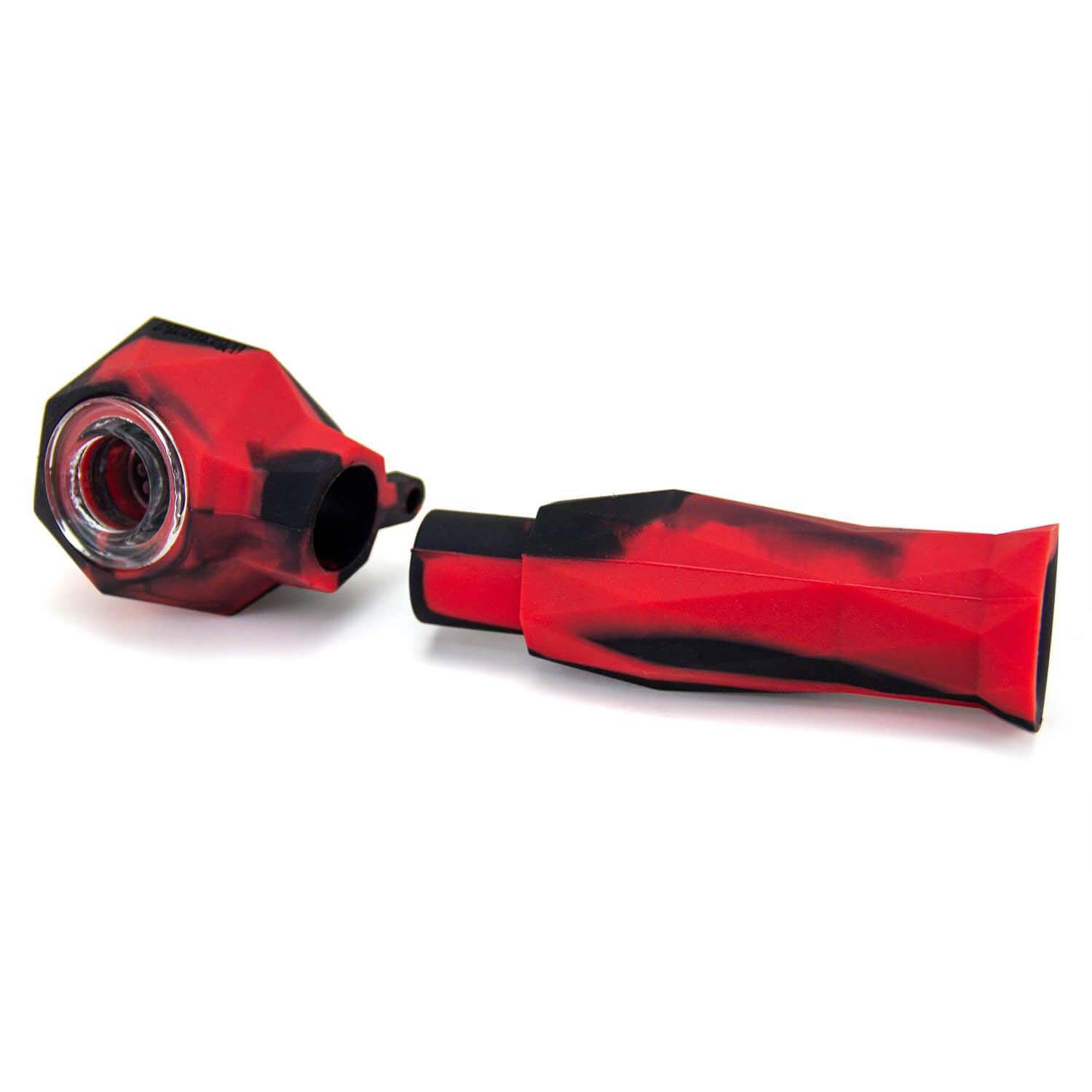 2-in-1 Silicone Honey Straw & Hand Pip - Discreet Smoker