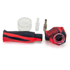 2-in-1 Silicone Honey Straw & Hand Pip - Discreet Smoker