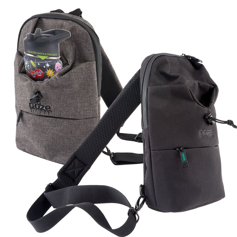 Ooze Traveler Series Smell Proof Crossbody Bag | 7"x12" - Discreet Smoker