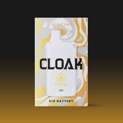 Ritual | Cloak 510 Variable Voltage Concealed Battery - White - Discreet Smoker