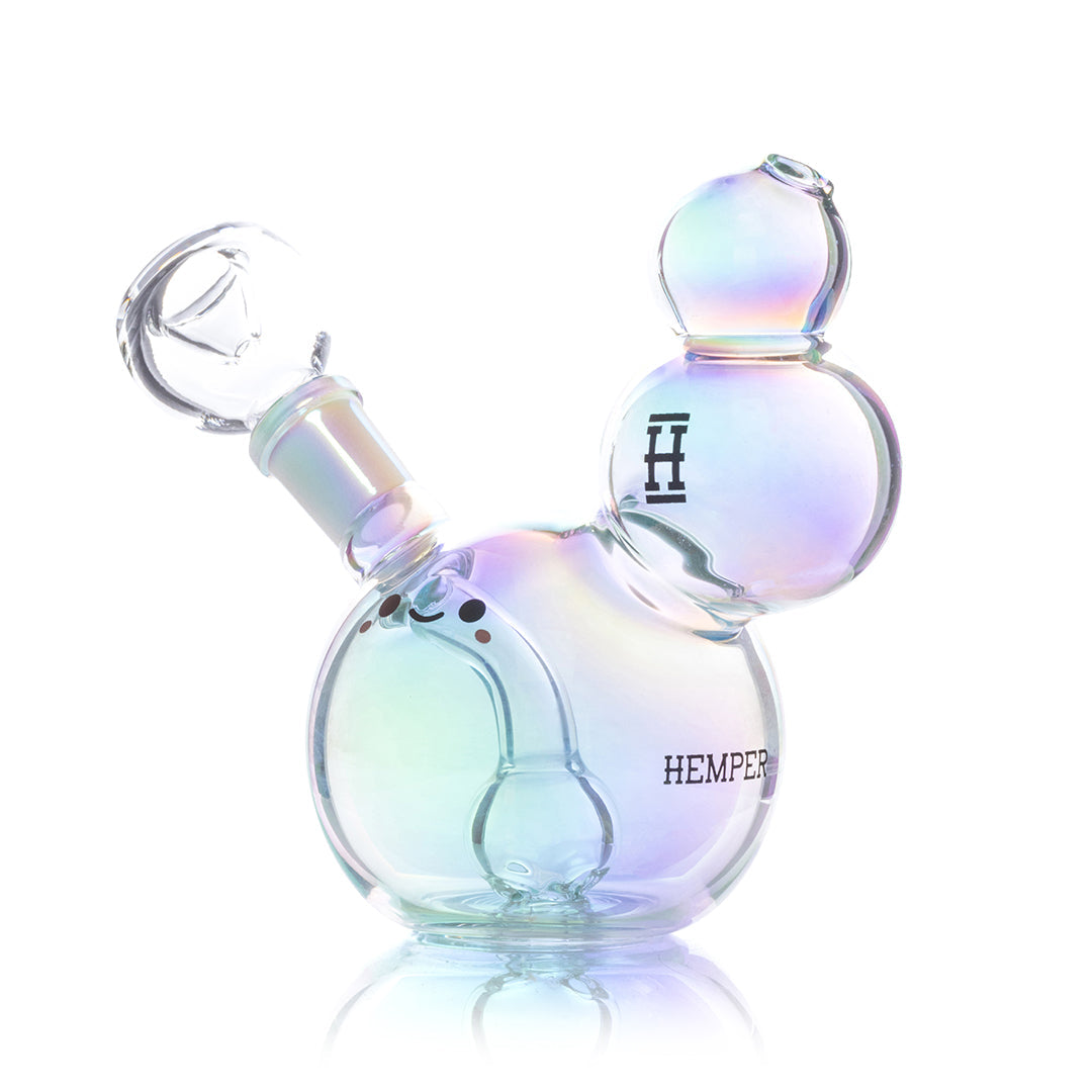 HEMPER- Bubble Bong 4.5" - Discreet Smoker