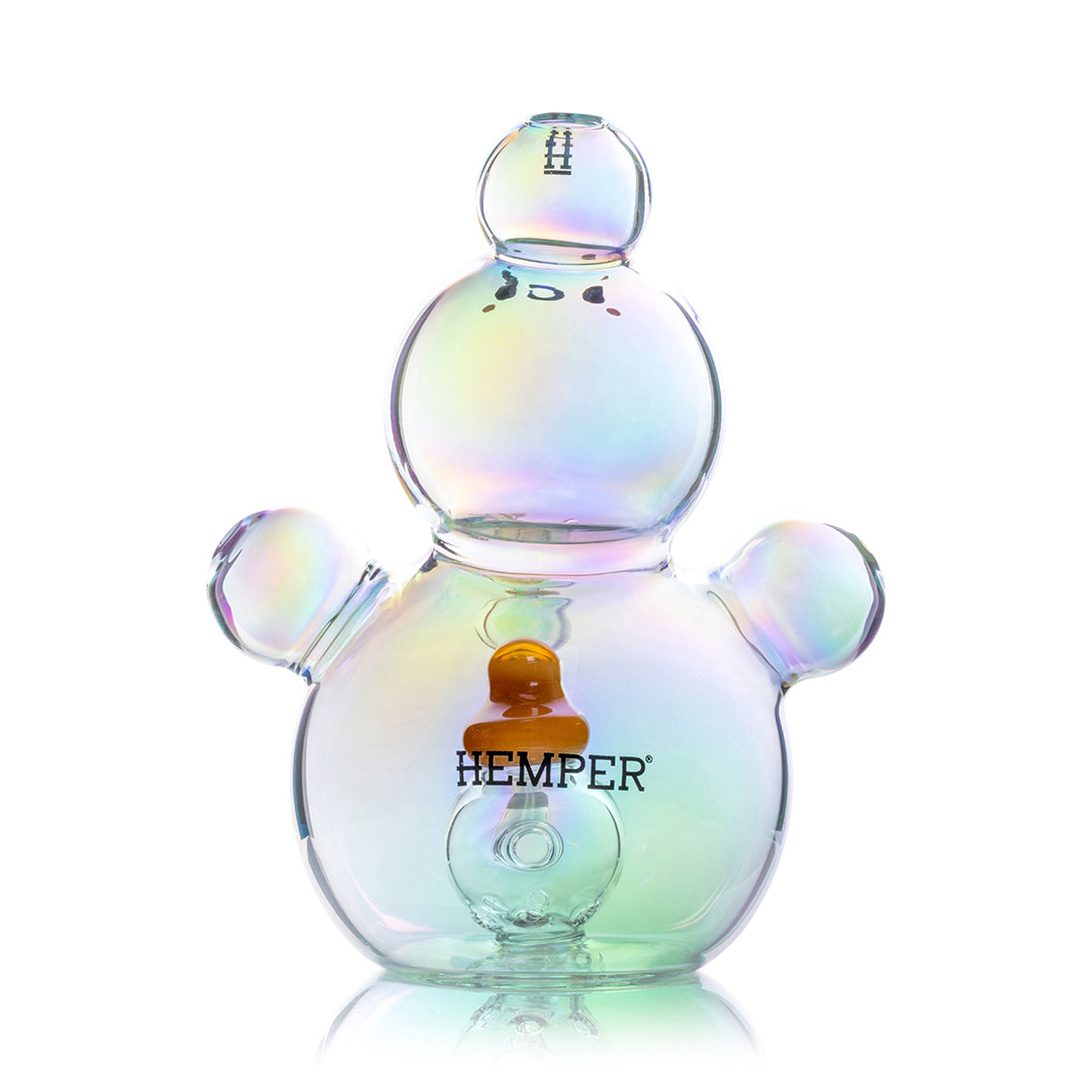 HEMPER- XL Bubble Bong 8" - Discreet Smoker