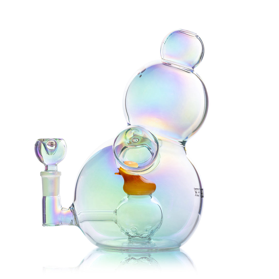 HEMPER- XL Bubble Bong 8" - Discreet Smoker