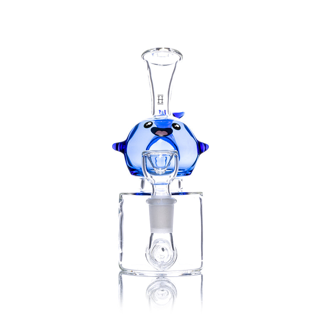 HEMPER - Blue Whale Bong 6.5" - Discreet Smoker