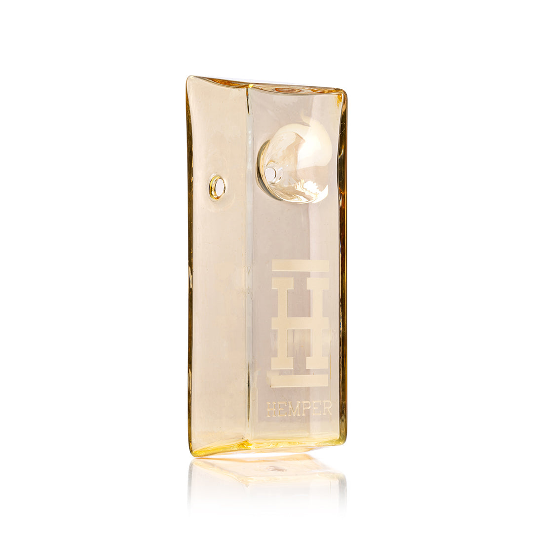 Gold Brick Hand Pipe - Discreet Smoker