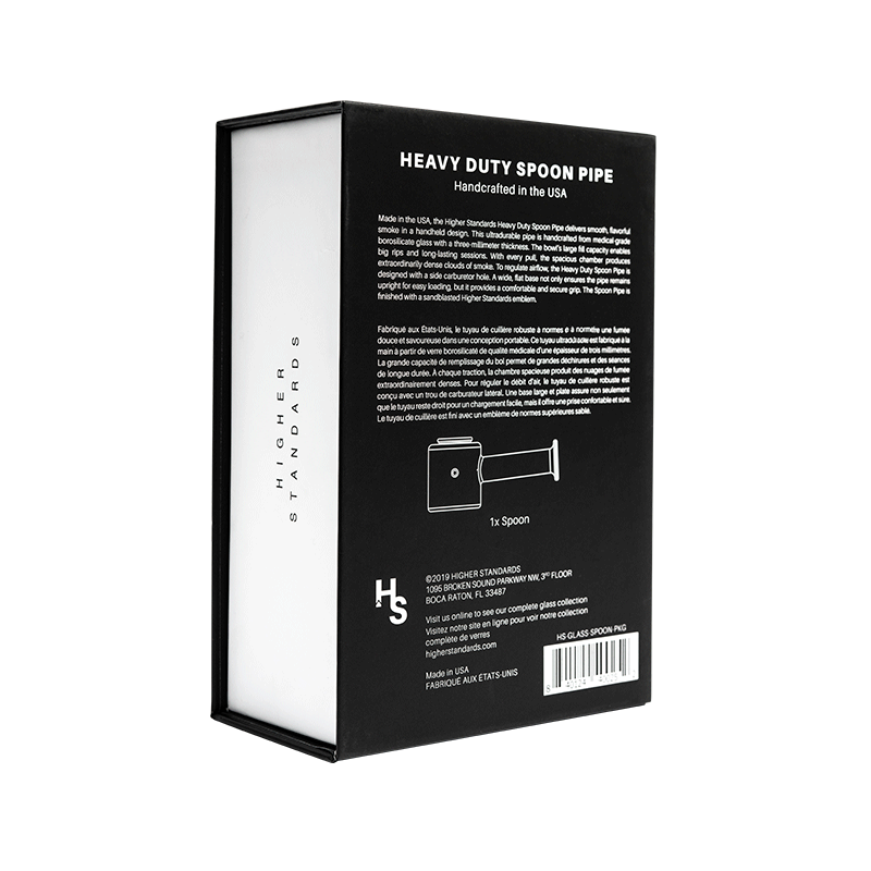 Higher Standards Heavy Duty Spoon Pipe - Discreet Smoker