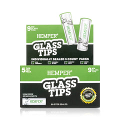 Glass Filter Tips 9mm | Display