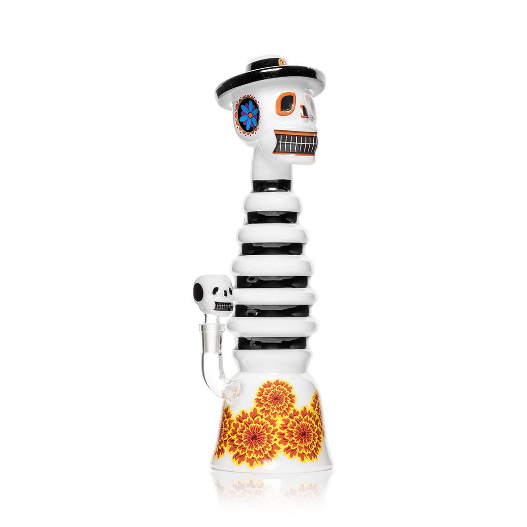 Dia De Los Muertos XL Bong 13.2" - Discreet Smoker