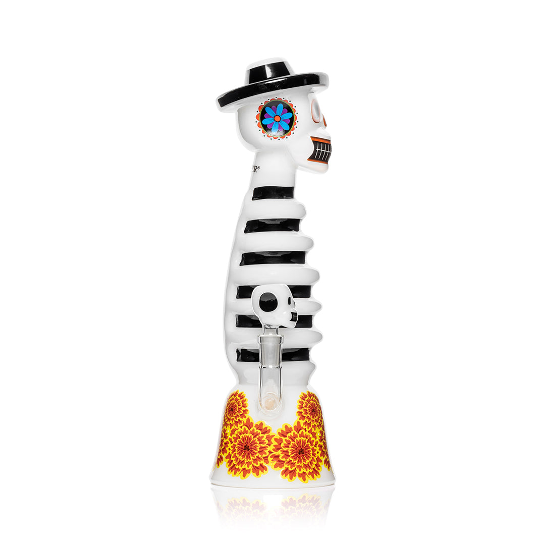 Dia De Los Muertos XL Bong 13.2" - Discreet Smoker