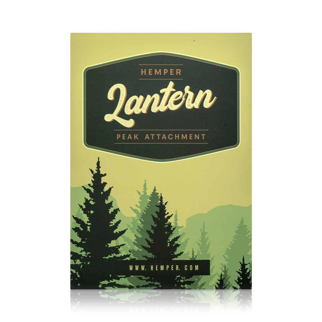 Bowlman Lantern Puffco Peak Top - Discreet Smoker