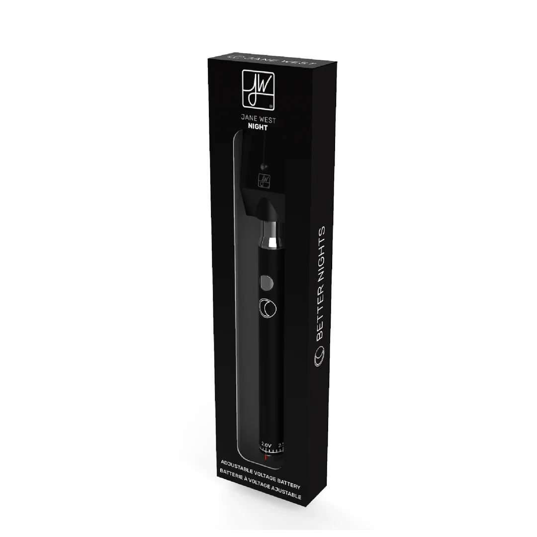 Jane West Night 510 Vape Battery - Discreet Smoker