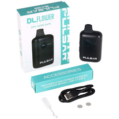 Pulsar DL Flower Dry Herb Vape - 1200 mAh / Black - Discreet Smoker