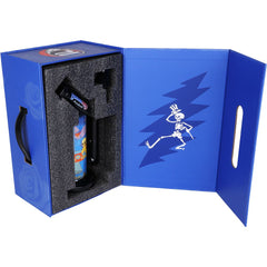 Grateful Dead x Pulsar Inside Print Water Pipe - 8.5" / 14mm F / Deadhead Dorm - Discreet Smoker