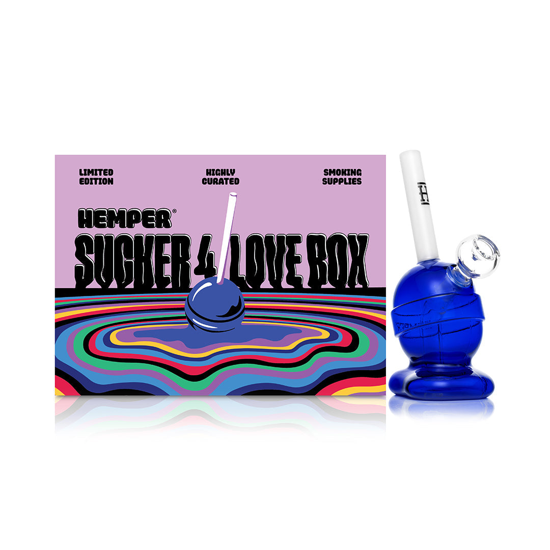 Sucker 4 Love Lollipop Bong 6.7" - Discreet Smoker