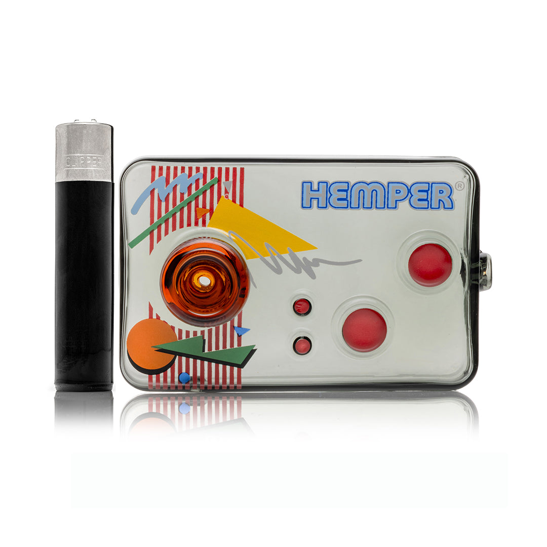 Hemper Arcade Controller Hand Pipe - Discreet Smoker