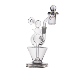 MJ Arsenal Gemini Mini Dab Rig - Discreet Smoker